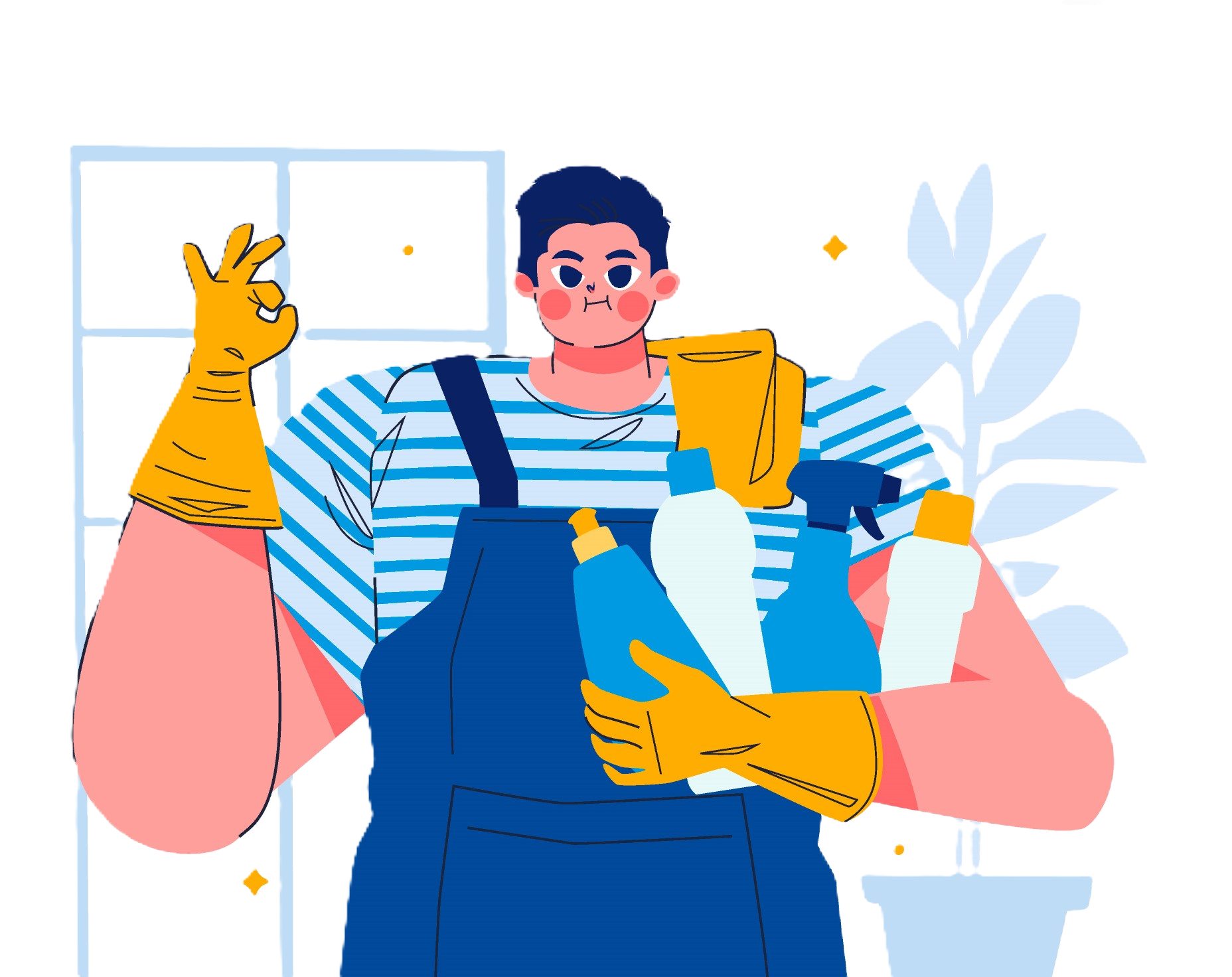 cloud hosting illustration